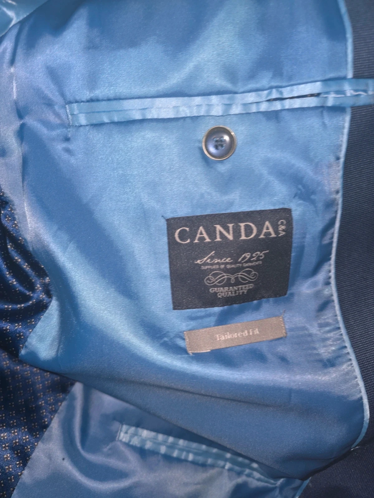 Canda Chemise bleue C&A - Taille 27 (taille quart 54) - Coupe ajustée – photo 2